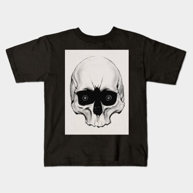 weird skull Kids T-Shirt by JESH